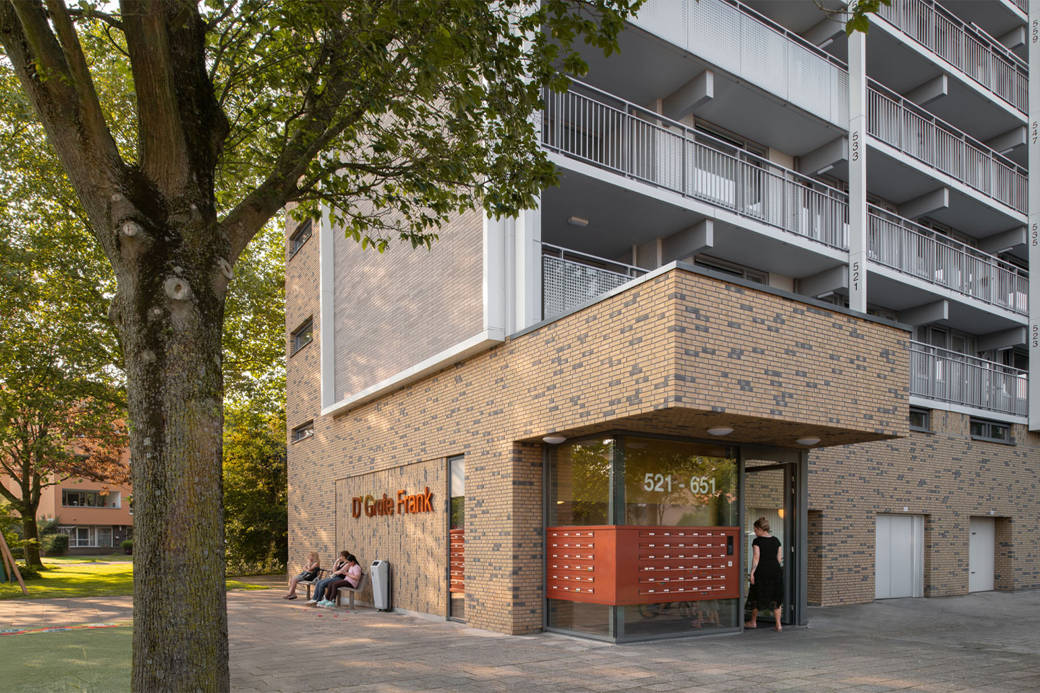 DOOR Architecten Purmerend Wheermolen Oost D-Grote Frank Exterior 2024