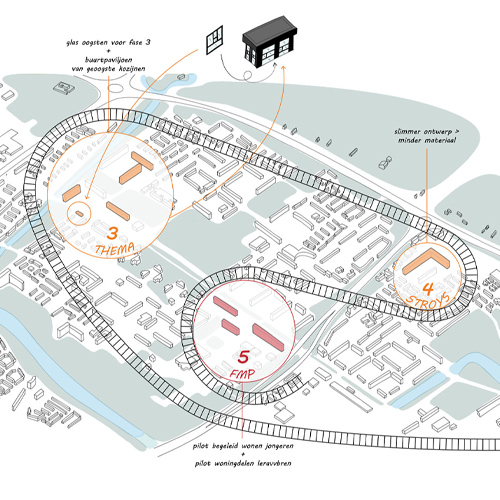 10 hoog trein Overvecht-DOOR-architecten