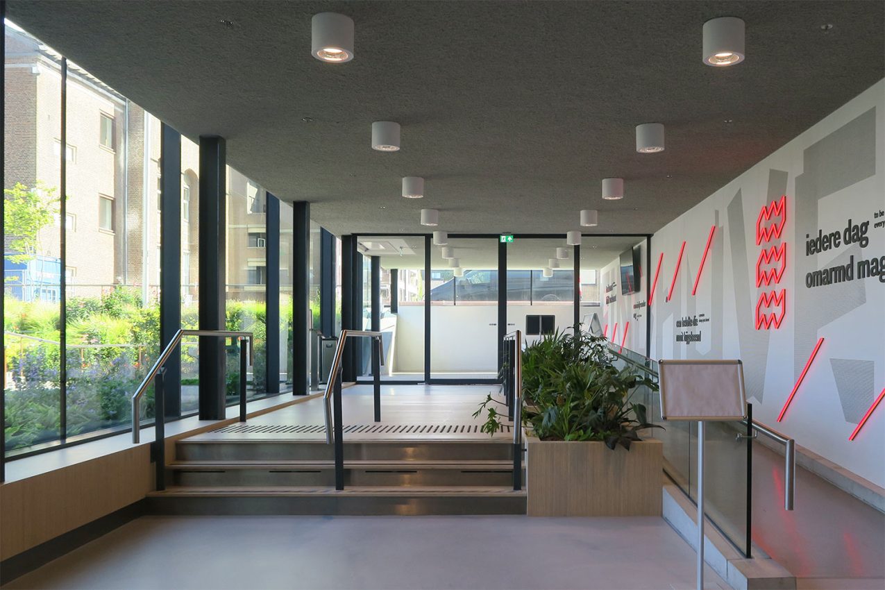 Gemeentekantoren eindhoven door architecten stairs interiour